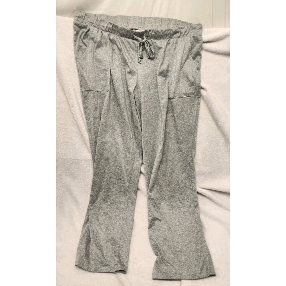 Lucky Pajama Pants Gray Lounge Sleepwear 2 Pockets Soft Womens Large